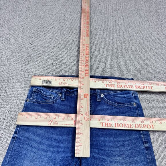 Lucky Brand Jeans Ava Crop Blue Pockets Women’s Size 4 - Picture 2 of 12